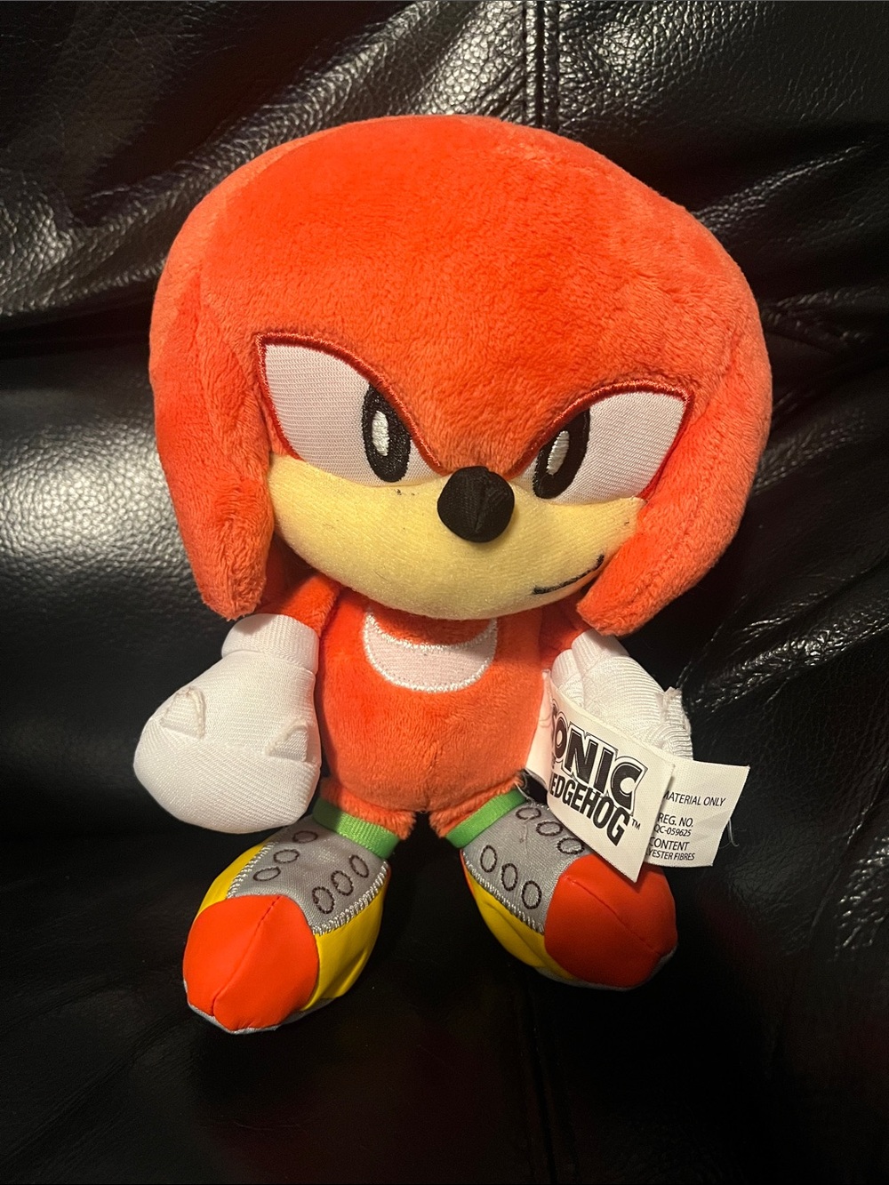 Knuckles Sonic the hedgehog 9”Plush Toy - Orange
